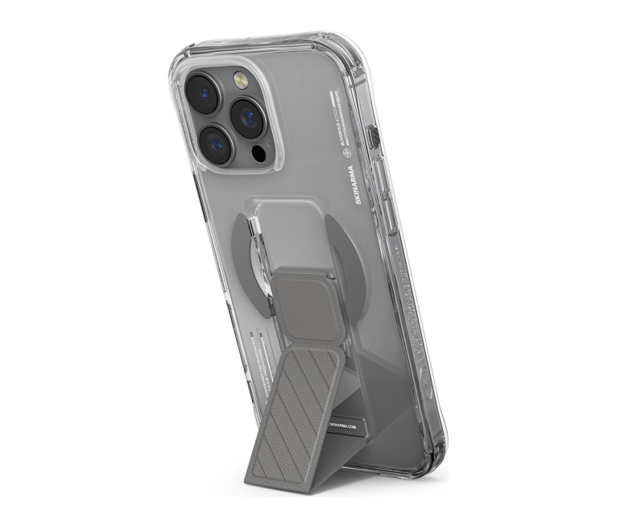 SKINARMA Axon do iPhone 16 Pro 6.3" Magnetic Grip titanium - 1316880 - zdjęcie 3